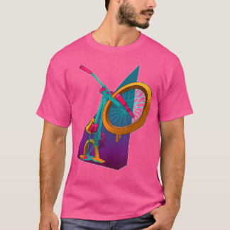 Camiseta Bmx Hasta Que Los Neumáticos Se Fundan Para Los Bi