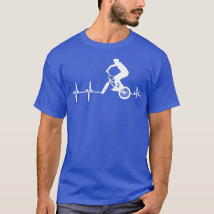 Camiseta BMX Heartbeat Biker Ciclista Pulso Ciclismo