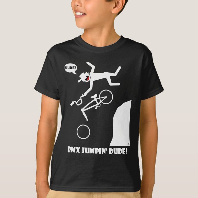 CAMISETA BMX JUMPIN'-25 (Anverso)
