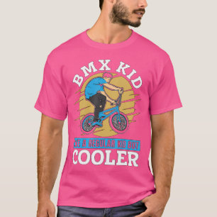 Camiseta Bmx Kid Como Un Niño Común Ama Los Deportes Extrem