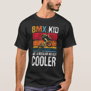 Camiseta BMX Kid Como Un Niño Común - Bicicleta Ciclista