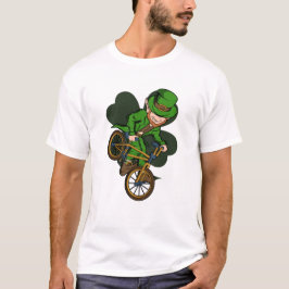 Camiseta BMX Leprechaun St. Patrick's Day BMX Bike