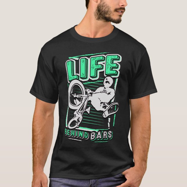Camiseta Bmx Life Behind Bars (Anverso)