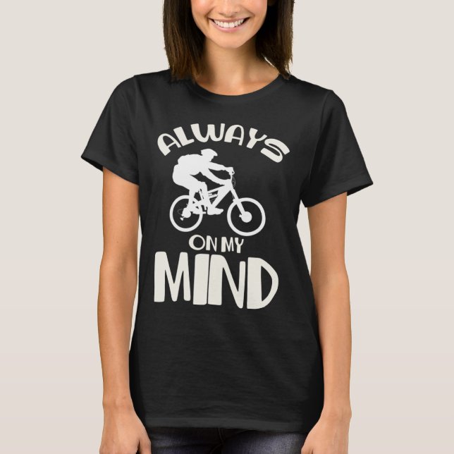 Camiseta BMX Mind Street Bicycle Motocross Stunts BMX Bike (Anverso)