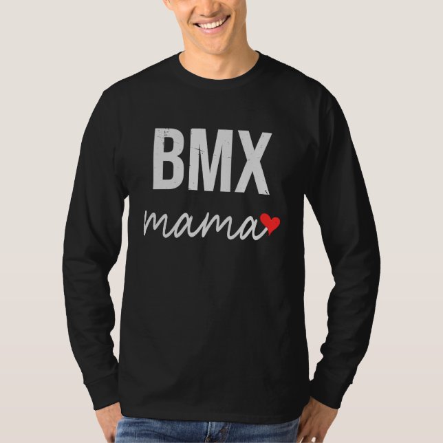 Camiseta BMX Mom Cute BMX Mama For Women (Anverso)