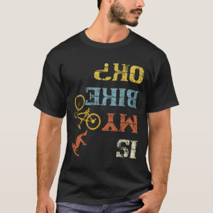 Camiseta Bmx Mountain Biking Dirt Race Retro Biker Es Mi Bi
