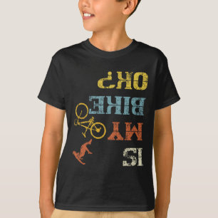 Camiseta Bmx Mountain Biking Dirt Race Retro Biker Es Mi Bi