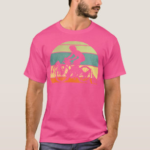 Camiseta Bmx Mtb Tiró A La Bicicleta A La Bicicleta Diverti