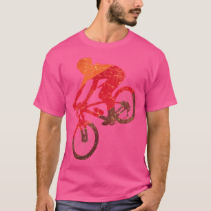 Camiseta Bmx Mtb Tiró A La Bicicleta A La Bicicleta Diverti