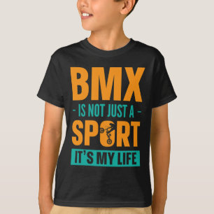 Camiseta Bmx No Es Solo Un Deporte Es Mi Vida Bicicleta De
