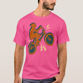 Camiseta Bmx Para Ciclistas Motif Infantil FreeBike