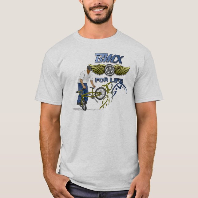 Camiseta BMX para la vida (Anverso)