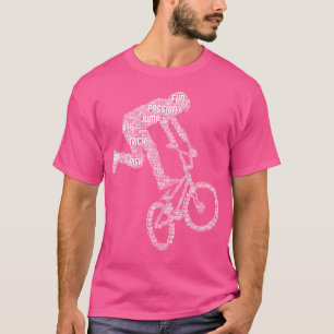 Camiseta Bmx Rider Bicicleta Bicicleta Carreras Stunt Boys