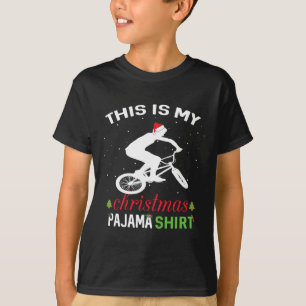 Camiseta Bmx Rider Xmas Regalo Tee Familia Coincidiendo Paj