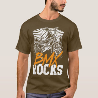Camiseta BMX Rocks Bicicleta Skeleton Ciclismo Hal
