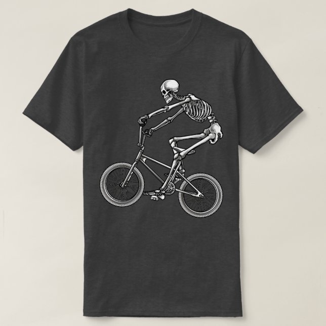 Camiseta BMX Skeleton (Diseño del anverso)