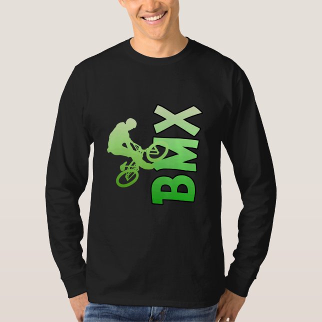 Camiseta Bmx Stunts Bicicleta Bicicleta Motocross (Anverso)