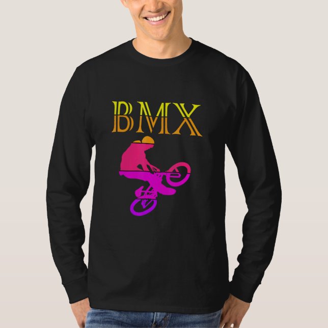Camiseta Bmx Stunts Bicicleta Bicicleta Motocross 13 (Anverso)