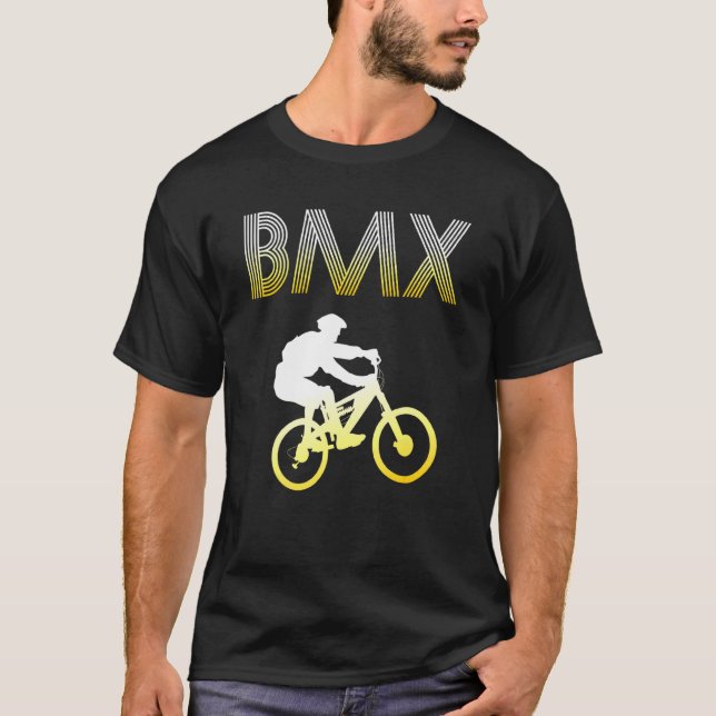 Camiseta Bmx Stunts Bicicleta Bicicleta Motocross 15 (Anverso)