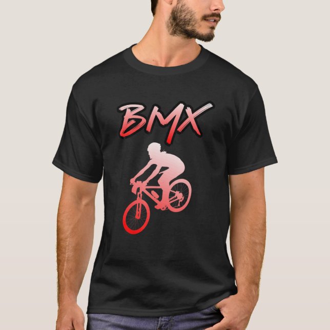 Camiseta Bmx Stunts Bicicleta Bicicleta Motocross 17 (Anverso)