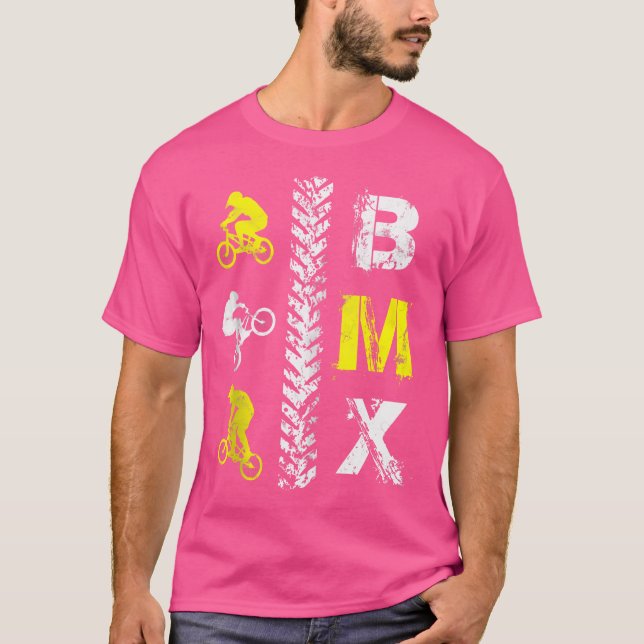 Camiseta Bmx T: truco para bicicleta (Anverso)