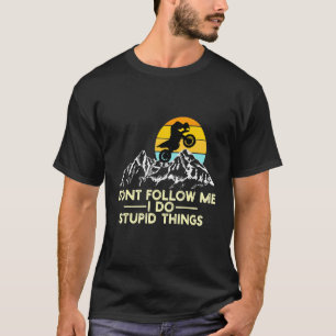 Camiseta Bmx Vintage Design - Carreras de bicicletas Stunt