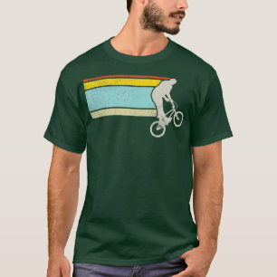 Camiseta Bmx Wheelie Bike Trick Vintage Flatland Ciclismo B