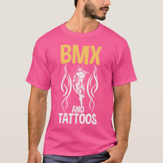 Camiseta Bmx Y Tattoos Bicicleta Bmx Rider