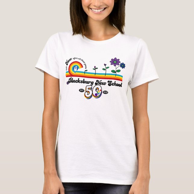Camiseta BNS celebra 50° Tee Básico (Anverso)