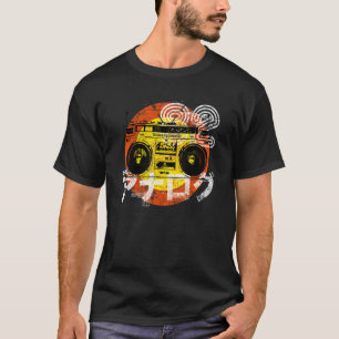 Camiseta Bo análogo de rap de vaporwave de hip hop japonés