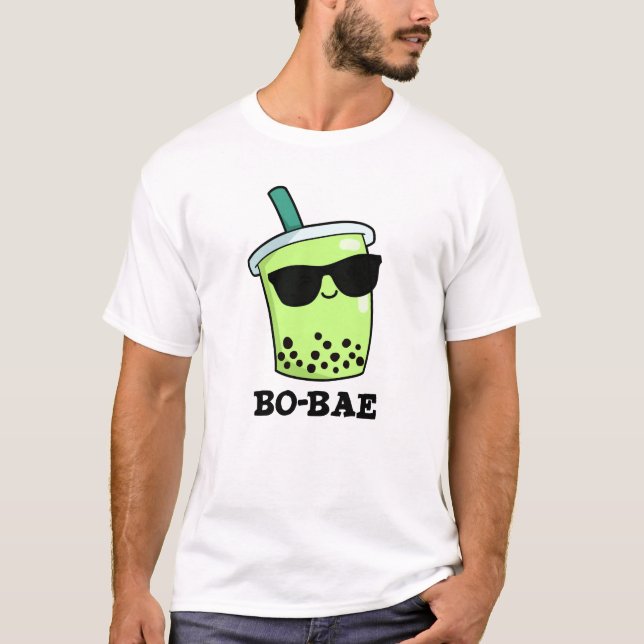 Camiseta Bo-bae Funny Boba Tea Pun (Anverso)