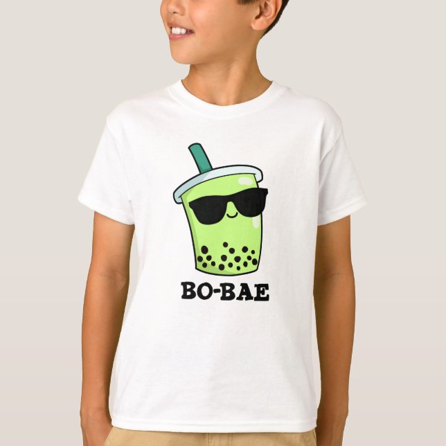Camiseta Bo-bae Funny Boba Tea Pun (Anverso)