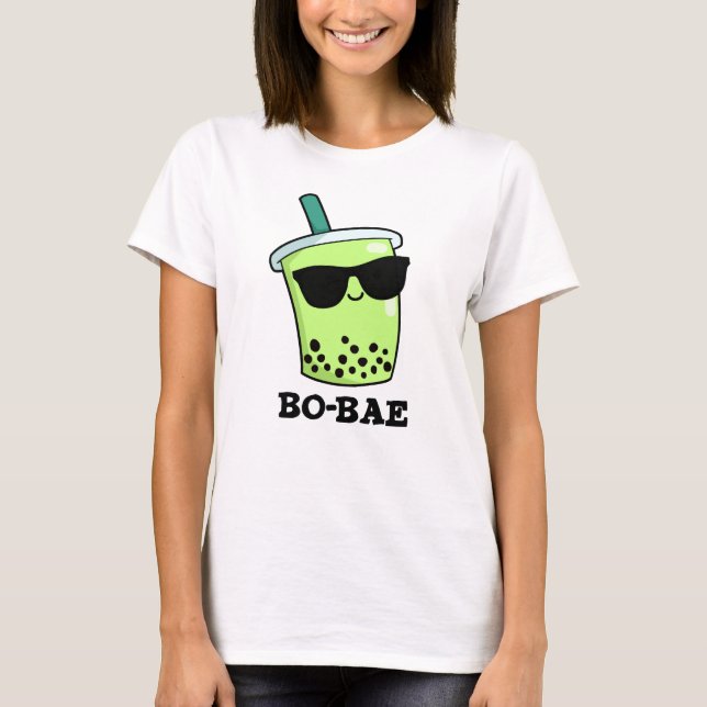Camiseta Bo-bae Funny Boba Tea Pun (Anverso)
