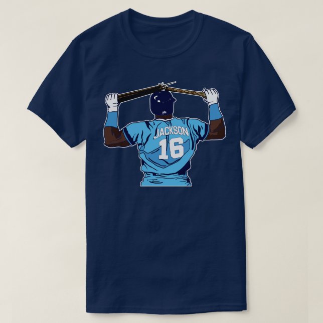 Camiseta Bo Jackson Bat Break TShirt (Diseño del anverso)