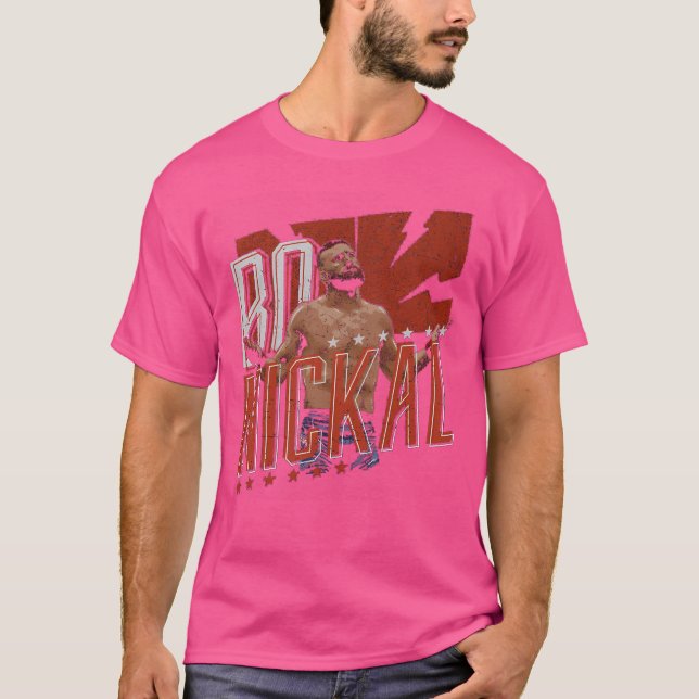 Camiseta Bo Nickal Shrug (Anverso)