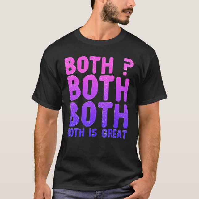 Camiseta Bo Th Es Gran Bise Xual Equa Lity Humor (Anverso)