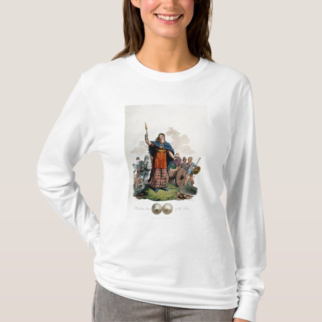 Camiseta Boadicea, reina del Iceni (Anverso)