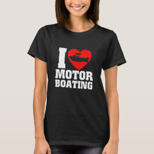 Camiseta Boáquer I Love Motor Boating