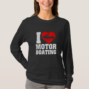 Camiseta Boáquer I Love Motor Boating