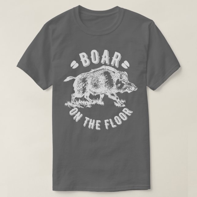 Camiseta Boar en el piso 1  (Diseño del anverso)