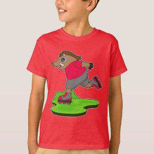Camiseta Boar Patinaje en línea sobre patines en línea