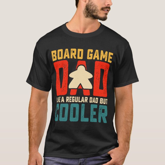 Camiseta Board Game Dad Board Game enthusiast Board game (Anverso)
