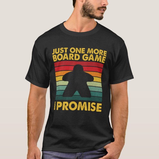 Camiseta Board Game For Men Women Board Gamer Meeple (Anverso)