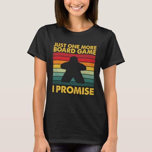 Camiseta Board Game For Men Women Board Gamer Meeple (Anverso)