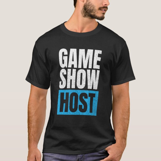 Camiseta Board Game  Trivia Game Night  Game Show Host 1 (Anverso)