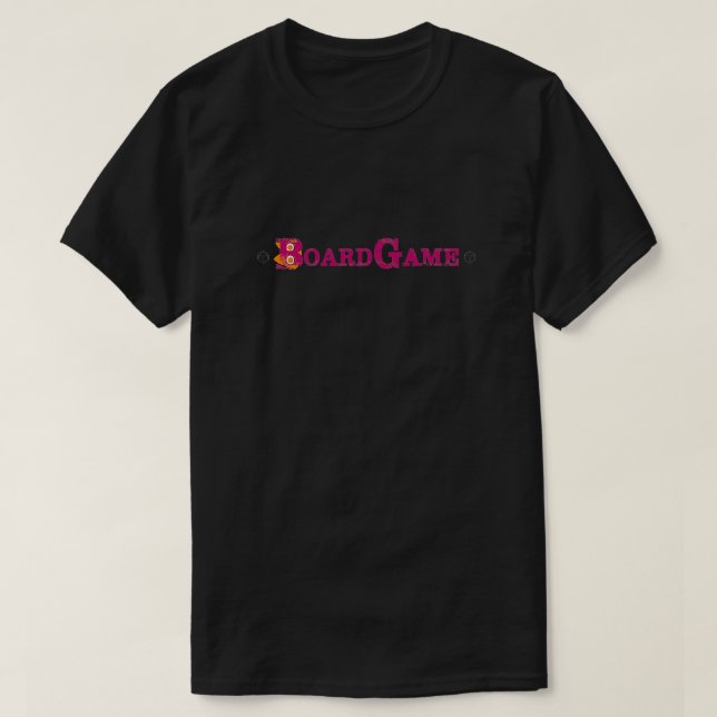 CAMISETA BOARDGAME IIII (Diseño del anverso)