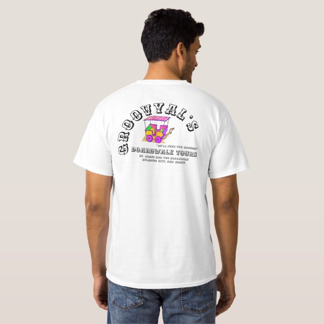 Camiseta Boardwalk Tours (Reverso completo)
