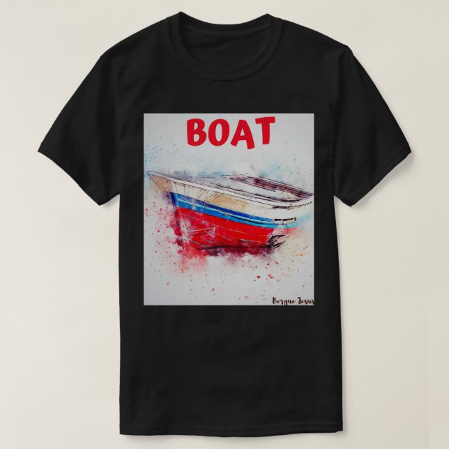 CAMISETA BOAT (Diseño del anverso)