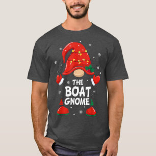 Camiseta Boat Gnome Matching Family Group Christmas Party 