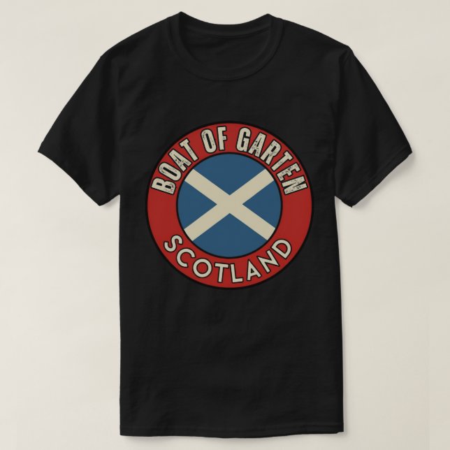 Camiseta Boat of Garten, Escocia (Diseño del anverso)